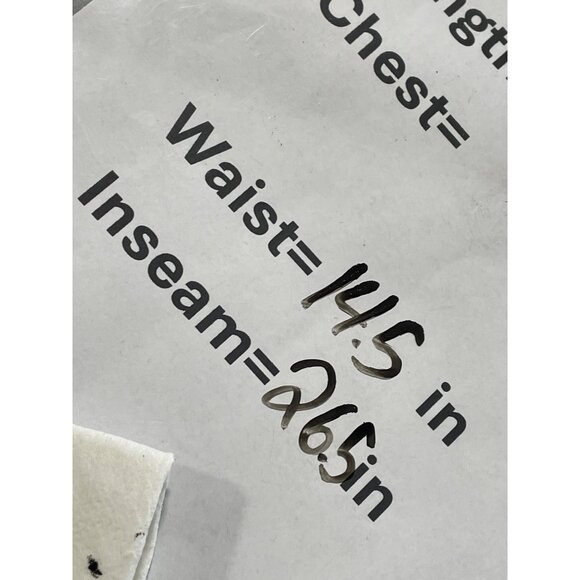 7 For All Mankind Pants Size 27 Darte Coated Boyfriend Jogger Pants Black Grunge - Picture 9 of 11